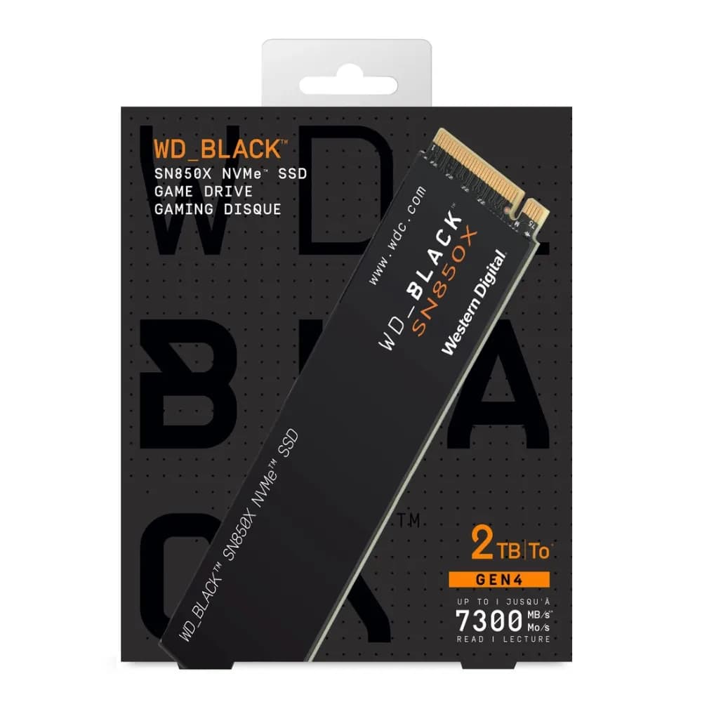 2TB WD Black SN850X NVMe SSD - Image 1