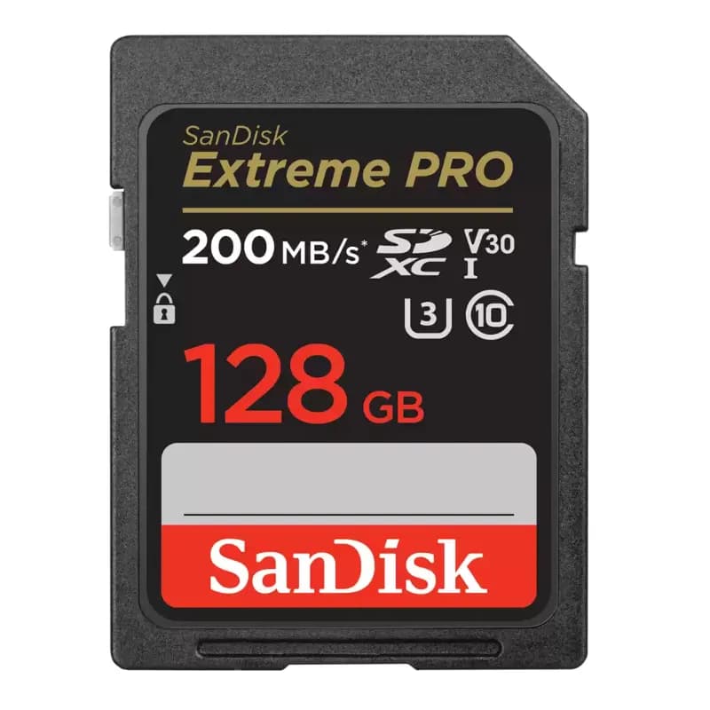 SanDisk 128GB Extreme PRO Memory Card - Image 1
