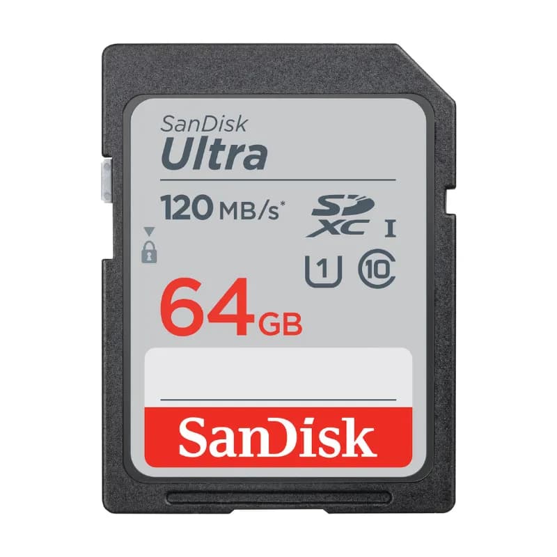 SanDisk 64GB Ultra Class 10 Memory Card - Image 1